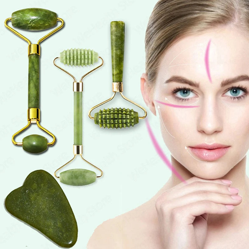 Gua Sha Roller Jade Sculpt | ORŸA