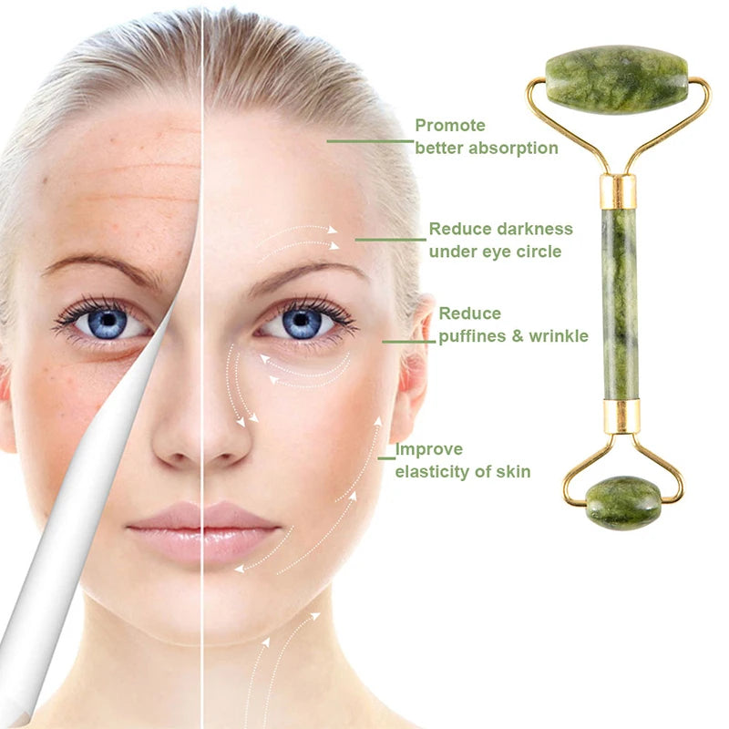 Gua Sha Roller Jade Sculpt | ORŸA