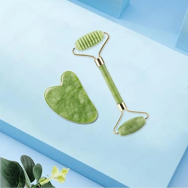 Gua Sha Roller Jade Sculpt | ORŸA