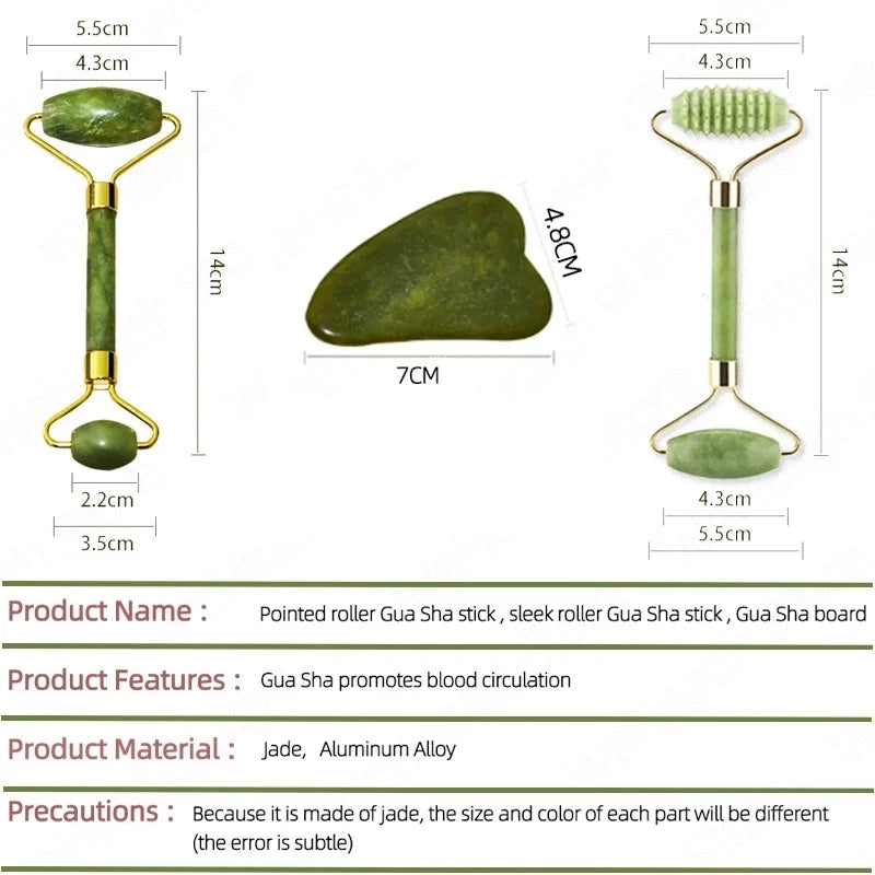 Gua Sha Roller Jade Sculpt | ORŸA